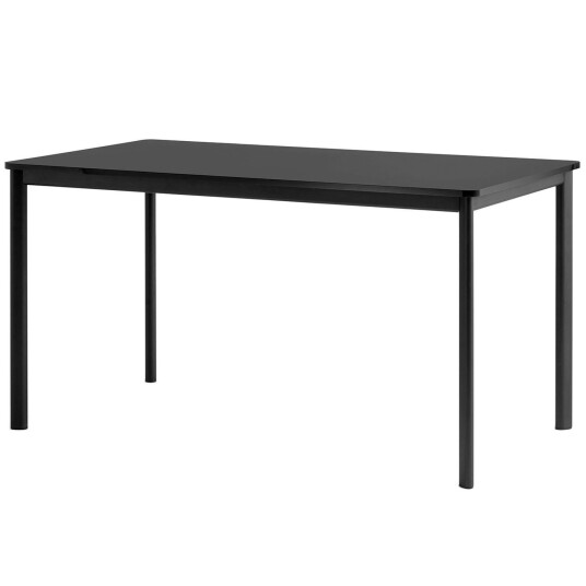 &Tradition Drip HW58 Bord 140x80 cm Black / Black Fenix Nano Laminate