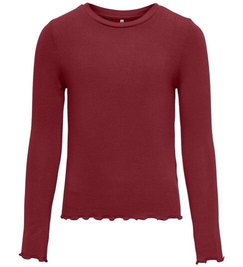 Kids Only Genser   KogAmour   Cabernet   Kids Only   5 6 år 110 116   Genser   Rød