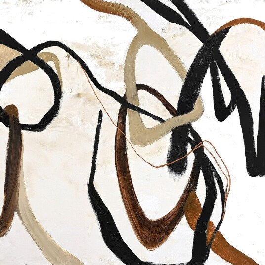 MalerifabrikkenDesign Maleri / Once Again / 100x100 CmBrunBilder & skilt