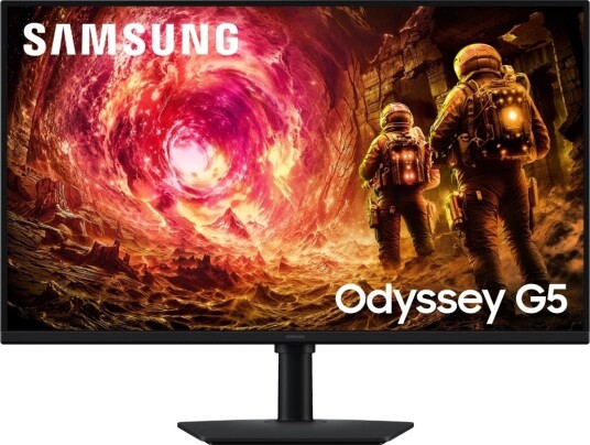 Samsung Odyssey G5 32" QHD Gaming Monitor 180 Hz IPS Sort Samsung Odyssey G5 32" QHD Gaming Monitor 180 Hz IPS Sort