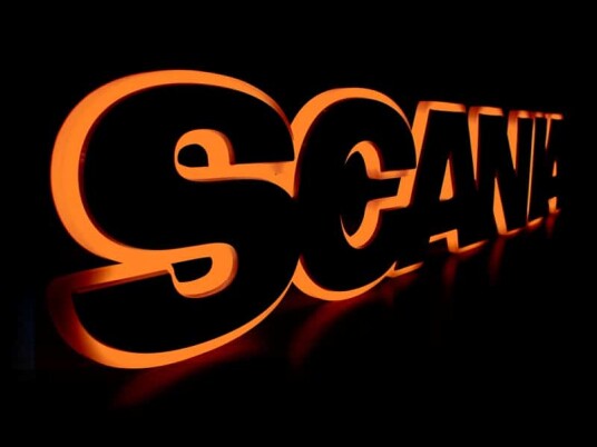 Lys sokkel til originale Scania bokstaver Farge val oransje Lys sokkel til originale Scania bokstaver Farge val oransje