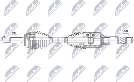 NTY NPW CH 112 Drivaksel