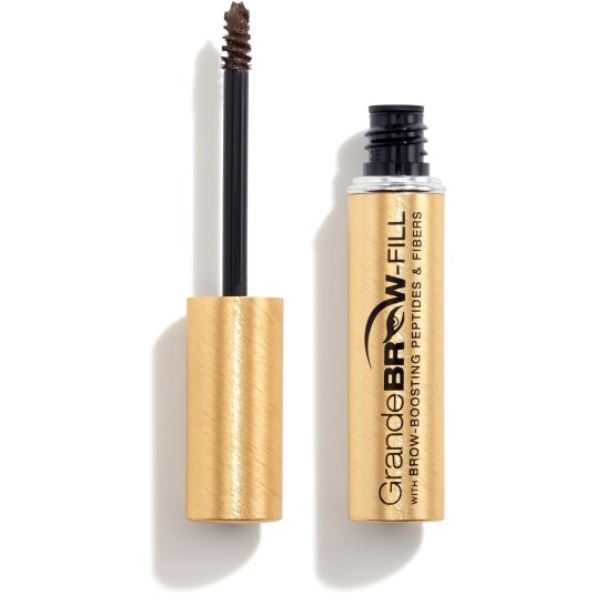 Grande Cosmetics Brow-Fill Volumizing Brow Gel with Fibers & Peptides Dark