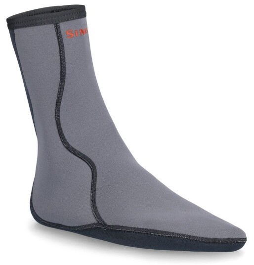Simms Neoprene Wading Sock Steel Simms Neoprene Wading Sock Steel