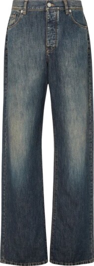 Fendi Dame Jeans Blå W28,