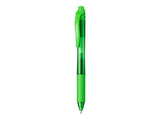 Pentel Energel X - Rulleballpenn - Lysegrønn - Gelblekk - 0.7 Mm - Retraktil Pentel Energel X - Rulleballpenn - Lysegrønn - Gelblekk - 0.7 Mm - Retraktil