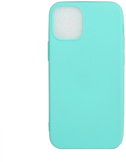 EIDERWOOD iPhone 12 Mini Matt Fleksibelt Plast Mobildeksel - Lyseblå