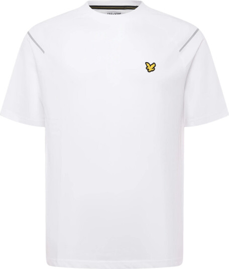 Lyle & Scott Sport Reflective Raglan T Shirt White L