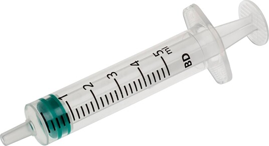 BD Emerald sprøyte sentrert 5 ml luer 100 stk. BD Emerald sprøyte sentrert 5 ml luer 100 stk.