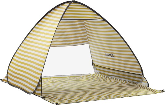 Jotex Uvtelt Polyester Gul/hvit VENNA 1745297050 Jotex Uvtelt Polyester Gul/hvit VENNA 1745297050