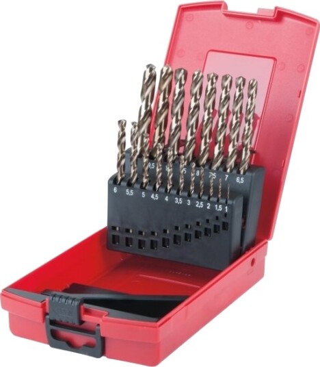 Ks Tools 330.3620, Drill, Drill Bit Set, Høyrehåndsrotasjon, Metall, Plast, Tre, 118°, Ground High-Speed Steel (Hss-G) Ks Tools 330.3620, Drill, Drill Bit Set, Høyrehåndsrotasjon, Metall, Plast, Tre, 118°, Ground High-Speed Steel (Hss-G)