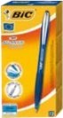 Bic Atlantis Soft - Kulepenn - Blå - Oljebasert Blekk - 1 Mm - Medium - Retraktil (En Pakke 12)