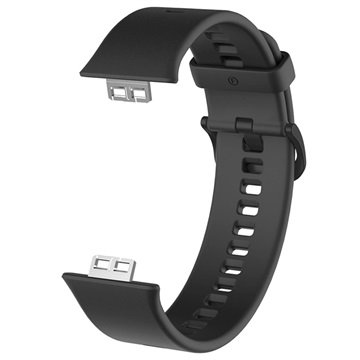 Huawei Watch Fit Soft Silikon Strap Svart