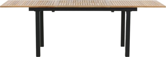 Venture Design Panama spisebord 160 240x90 cm Svart/Teak