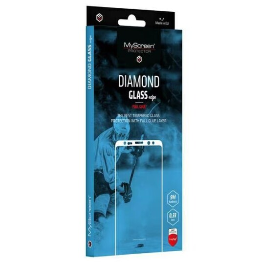 Myscreen Szkło Ochronne Diamond Glass Edge Full Glue Black Do Iphone 14 Pro Max