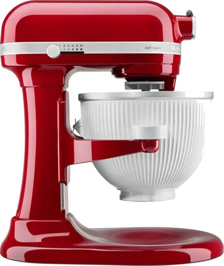 Kitchenaid Iskremprodusent 4,8 L Hvit til Kjøkkenmaskin 5KSMICM