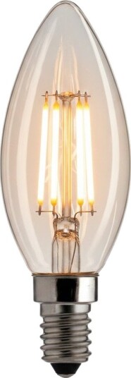 Unison WARM GLOW Kronljus Klar E14 0,8W 2100K Dimbar