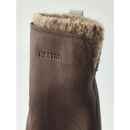 Hestra Women's Tiril Mitt 8, Chocolate