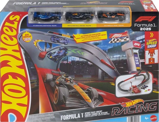 Hot Wheels Hw Racing Sprint Circuit Multi/Patterned One Size