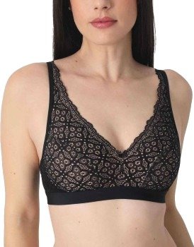 sassa BH Happy Choice Soft Bra Svart polyamid A 75 Dame