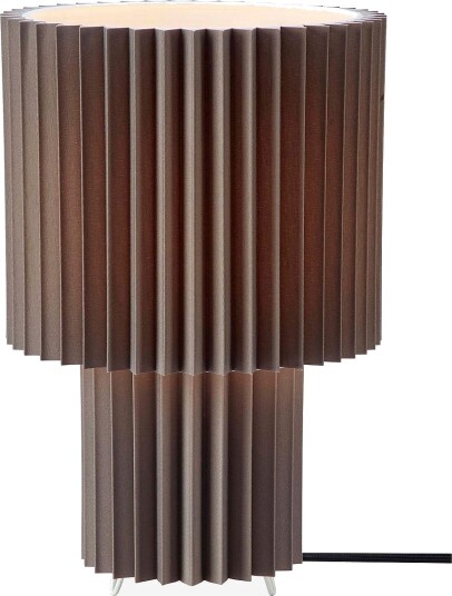 Markslöjd Bordlampe Catis 1L 32cm Grå Bordlamper