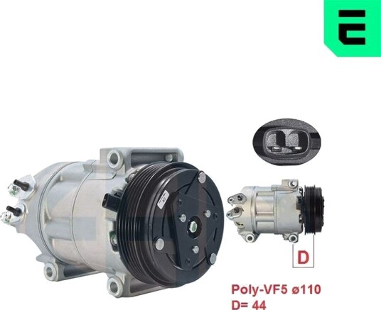 AC-kompressor ERA 670081