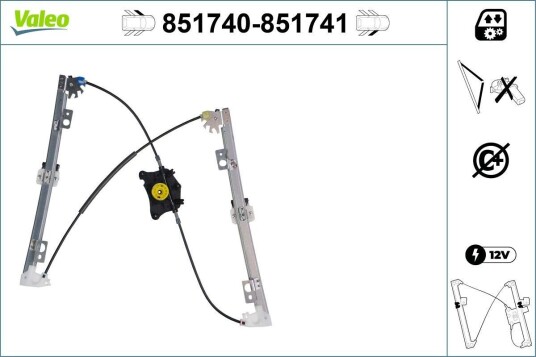 Vindusheis VALEO 851741