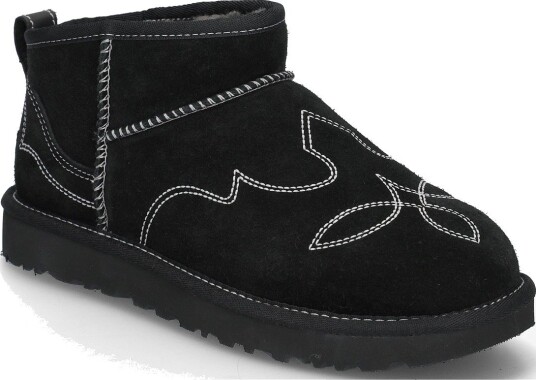 UGG W Classic Ultra Mini Western   BLACK   42