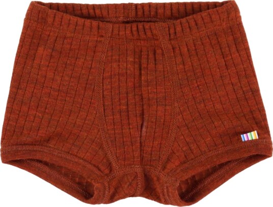 Joha Boxershorts Ull Rib Rust Joha 160 Boxershorts Oransje Rød
