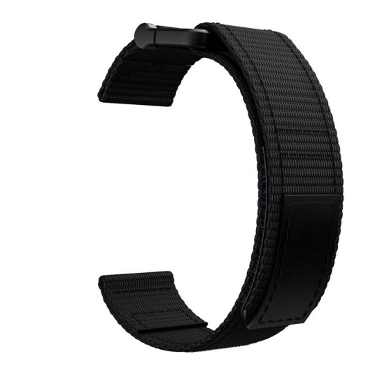 INF Garmin Fenix 6X/5X/3/3 HR armbånd 26 mm nylon Sort