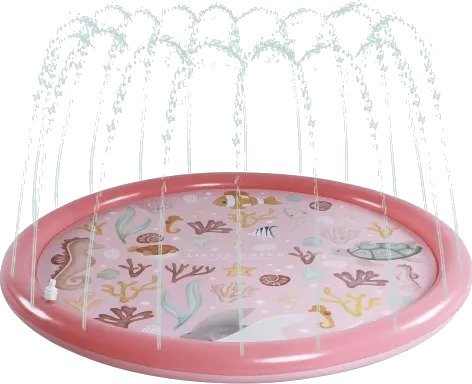 Little Dutch Sprinklematte Ocean Dreams Rosa 150 cm