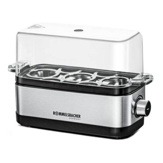Rommelsbacher EG300 Eggkoker for 3 egg - Rustfritt stål Rommelsbacher EG300 Eggkoker for 3 egg - Rustfritt stål