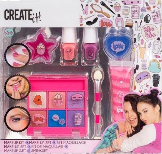 CREATE IT! Beauty Make-up Set Pink/Lilac CREATE IT! Beauty Make-up Set Pink/Lilac