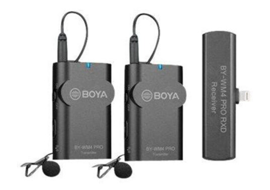 BOYA BY-WM4 Pro-K4 wireless microphone system BOYA BY-WM4 Pro-K4 wireless microphone system