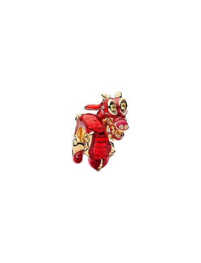 Pandora Disney Mulan Mushu Charm - RED - One Size