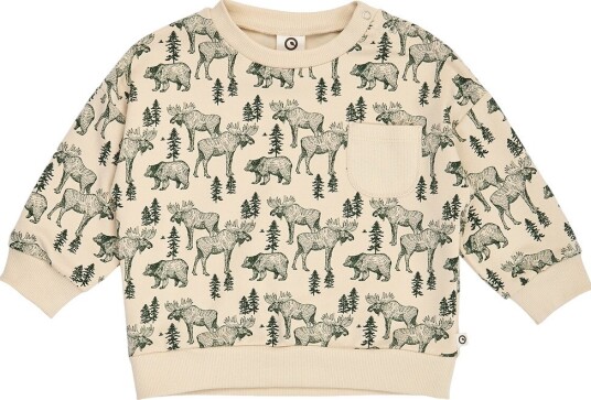 Müsli Collegegenser Forest Oak/Forest Green Müsli 2 år (92) Collegegenser Beige Grønn