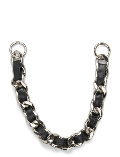 PipolS Bazaar Pipol's Bazaar Mega Chunk Chain Silver Black ONE SIZE
