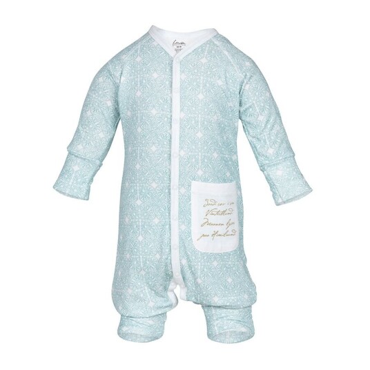 Pysjamas til baby - Tuva pysj - Vaffel - Blå