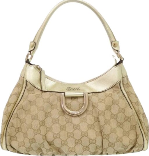 Gucci Vintage Dame Pre owned Beige ONE SIZE,