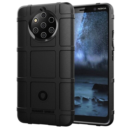 INCOVER Nokia 9 Pureview Deksel Rugged Shield Series Svart