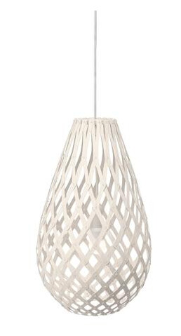 David Trubridge Koura Hvit/Hvit Taklampe David Trubridge Koura Hvit/Hvit Taklampe