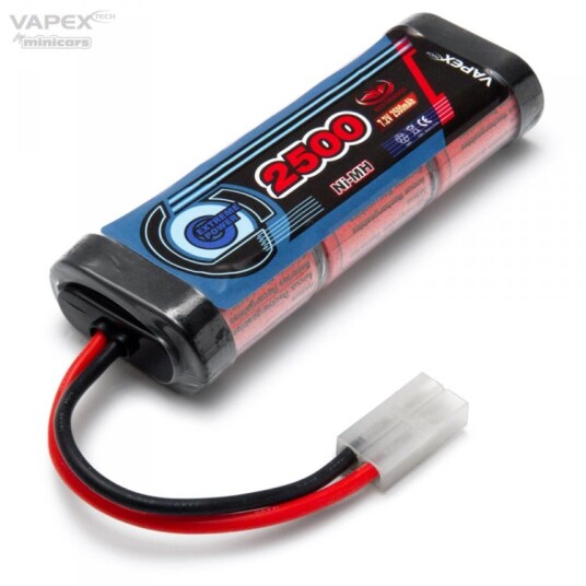 Vapex NiMH Battery 7,2V 2500mAh Tamiya-connector
