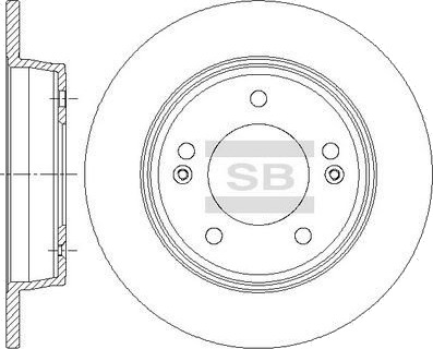 Bremseskive Hi-Q SD1085