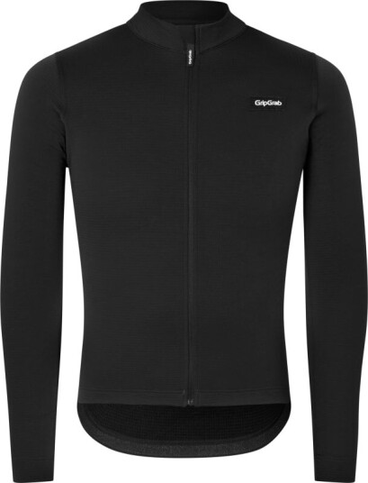 Gripgrab Men's Gravelin Merinotech Thermal Long Sleeve Jersey XL, Black Gripgrab Men's Gravelin Merinotech Thermal Long Sleeve Jersey XL, Black