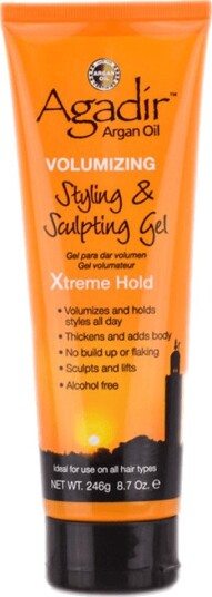 Agadir Argan Oil Volumizing Styling & Sculpting Gel Extreme Hold (U) 246 g