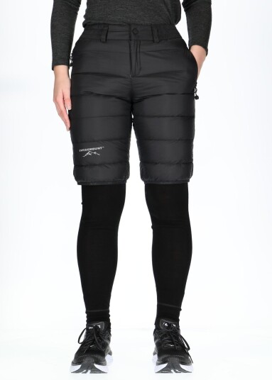 Swedemount Östersund Down Shorts 2.0 W Black/Carbon Black 38 Turshorts