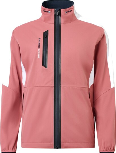 Abacus W Bounce Jacket Golf regnjakke dame 881 Dusty Rose X Small