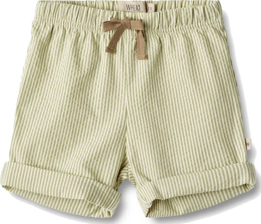 Wheat Shorts Milton Green Stripe (80 / 1 år)