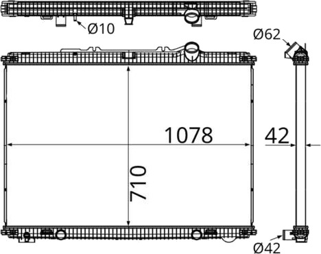 MAHLE CR 2097 000S Radiator motorkjøling