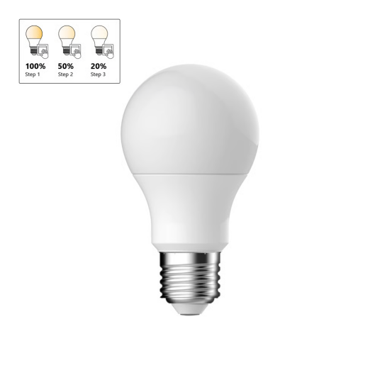 Energetic E27 A60 Step dim 2700K 806LM